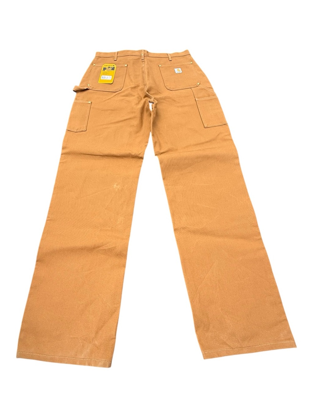 Carhartt B01 Duck Canvas Work Pants Brown 40x34 Made In USA NWT Loose Fit